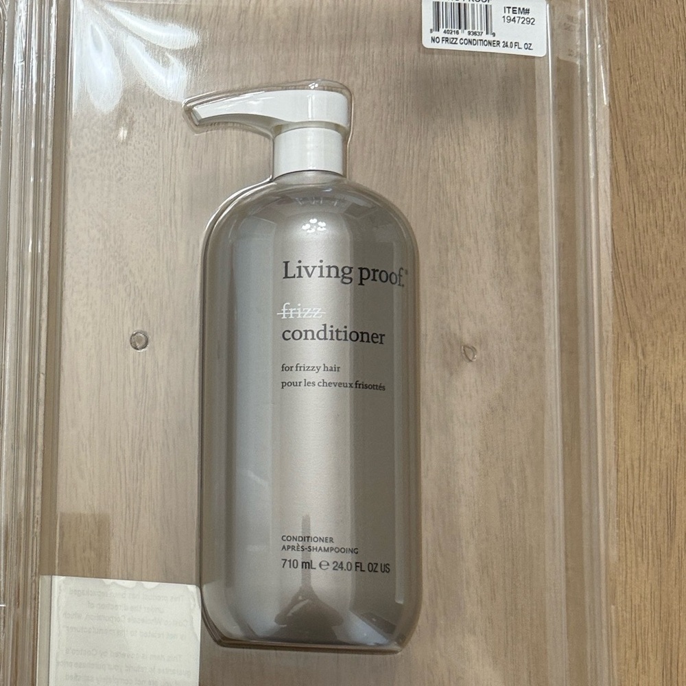 NWT Living Proof No Frizz Conditioner 24 oz